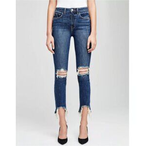L'Agence High Line Distressed Skinny Jeans 2000s y2k denim